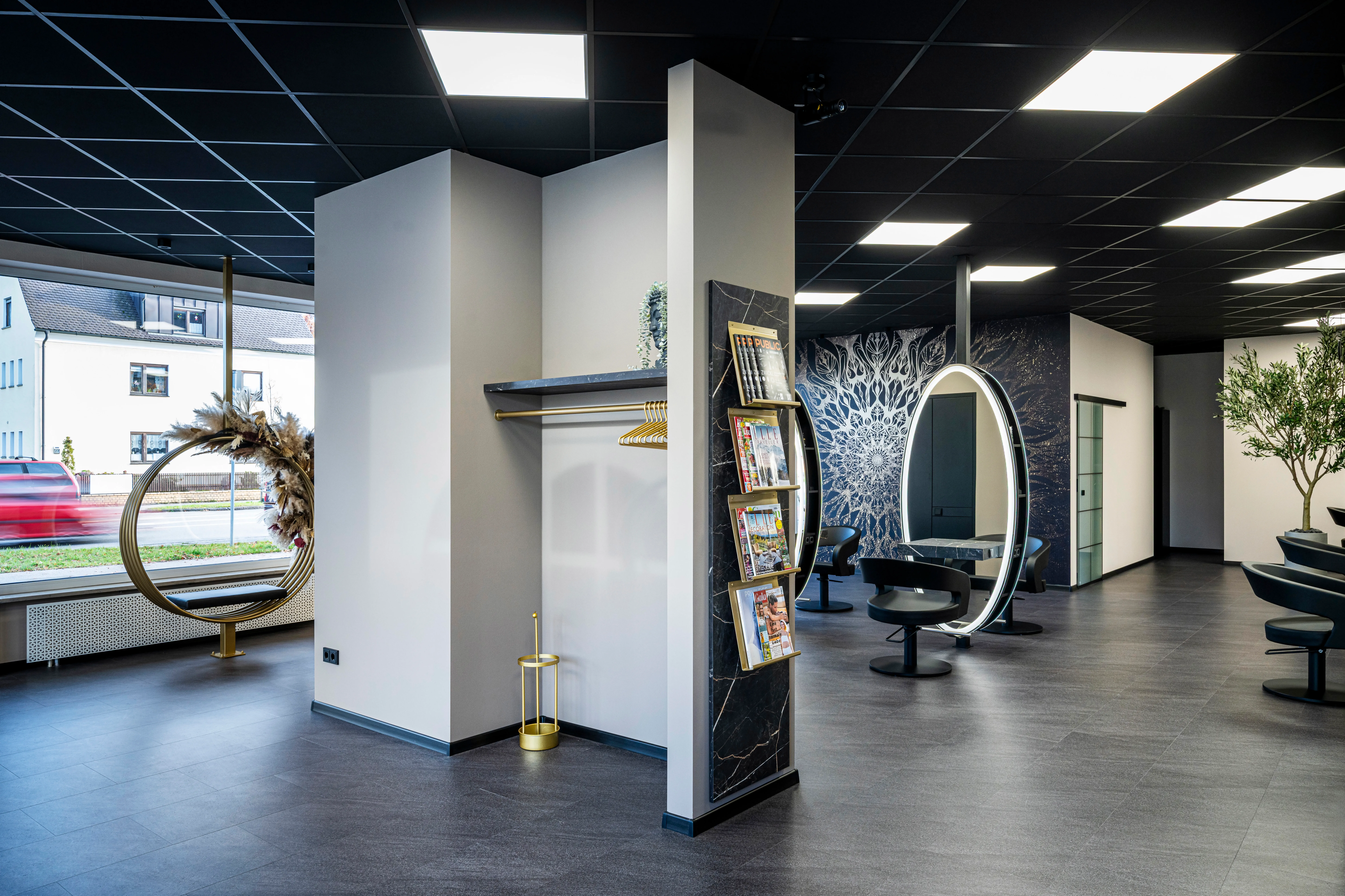 Salon Innenansicht