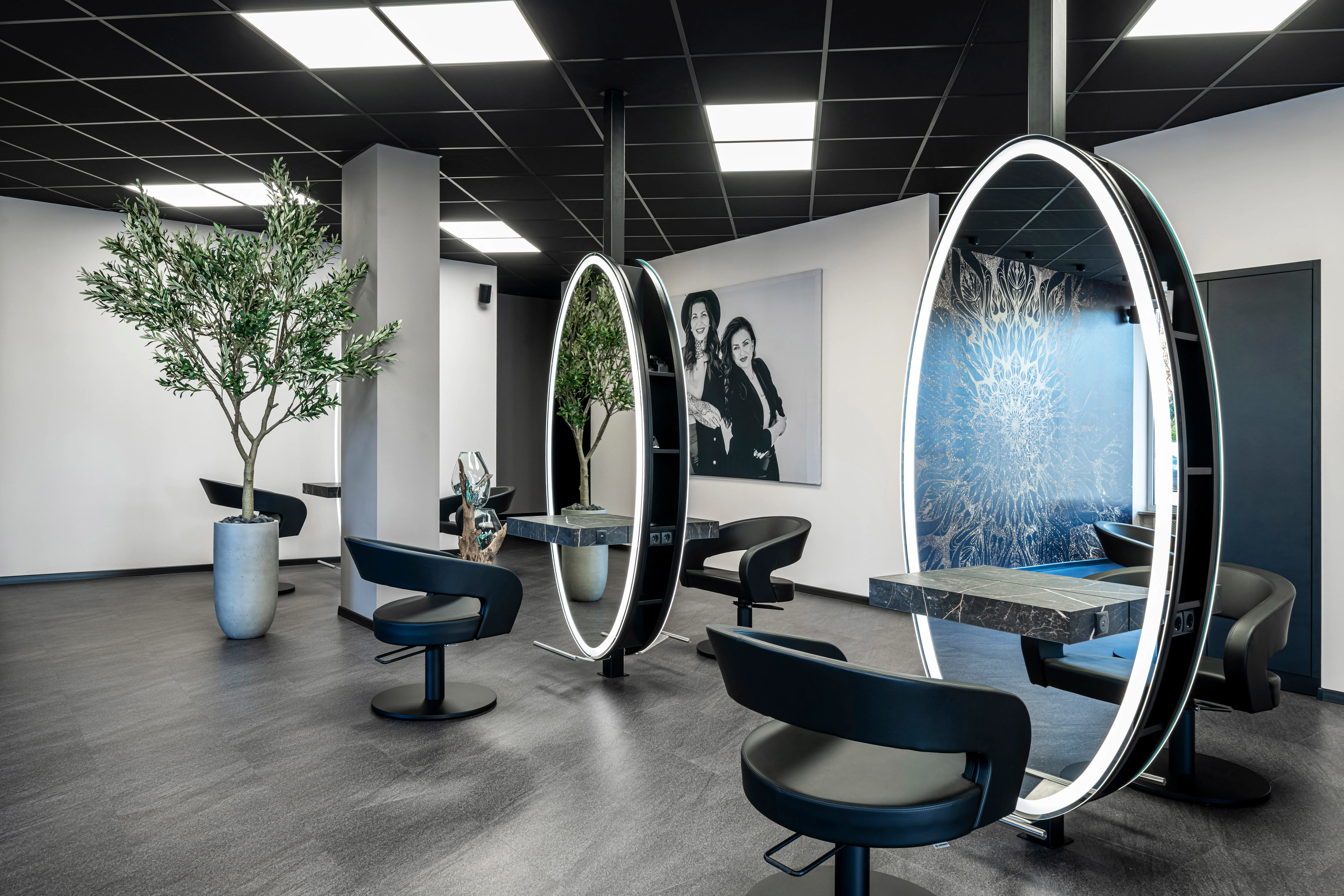 Salon Innenansicht