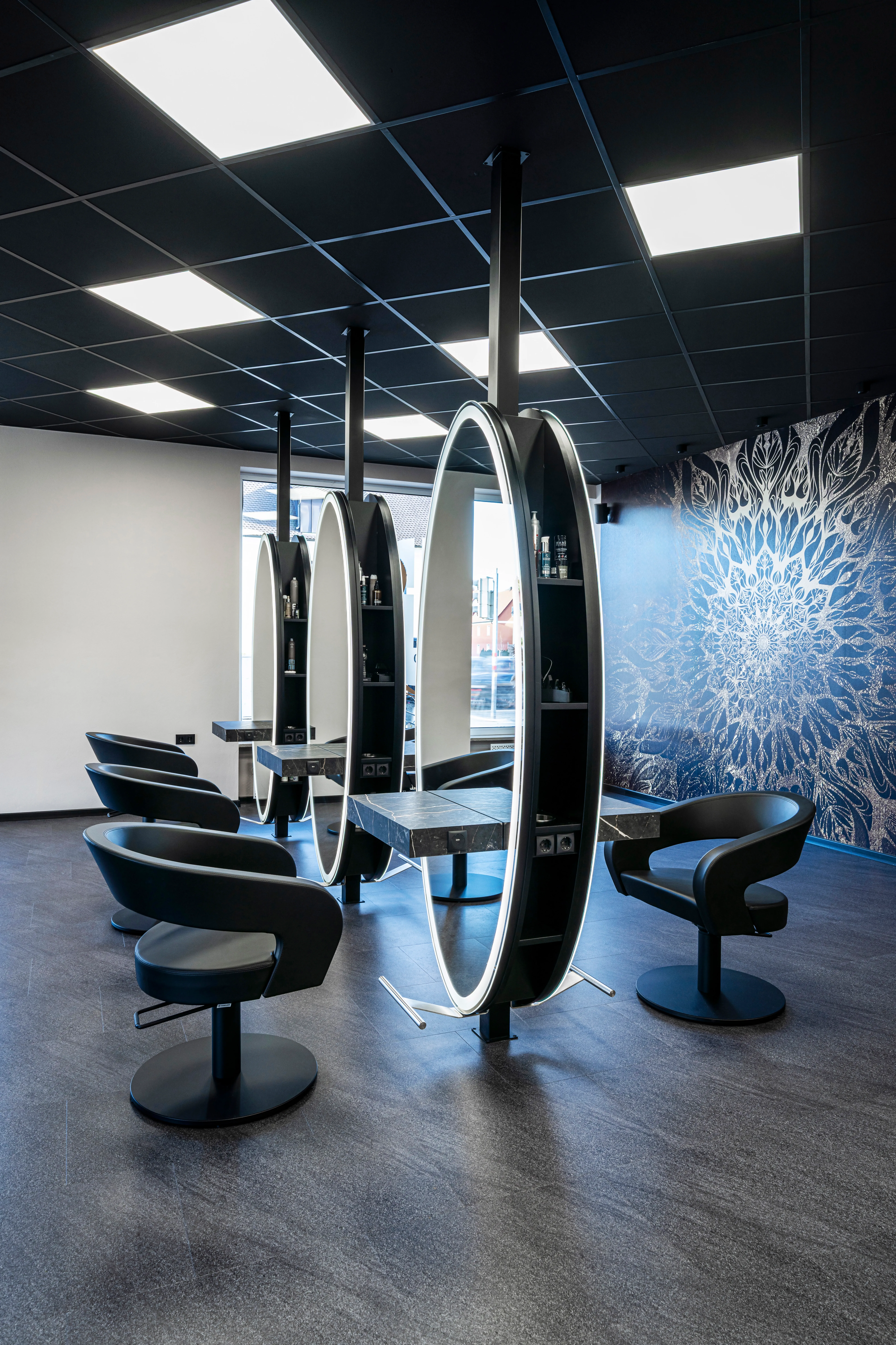 Salon Innenansicht
