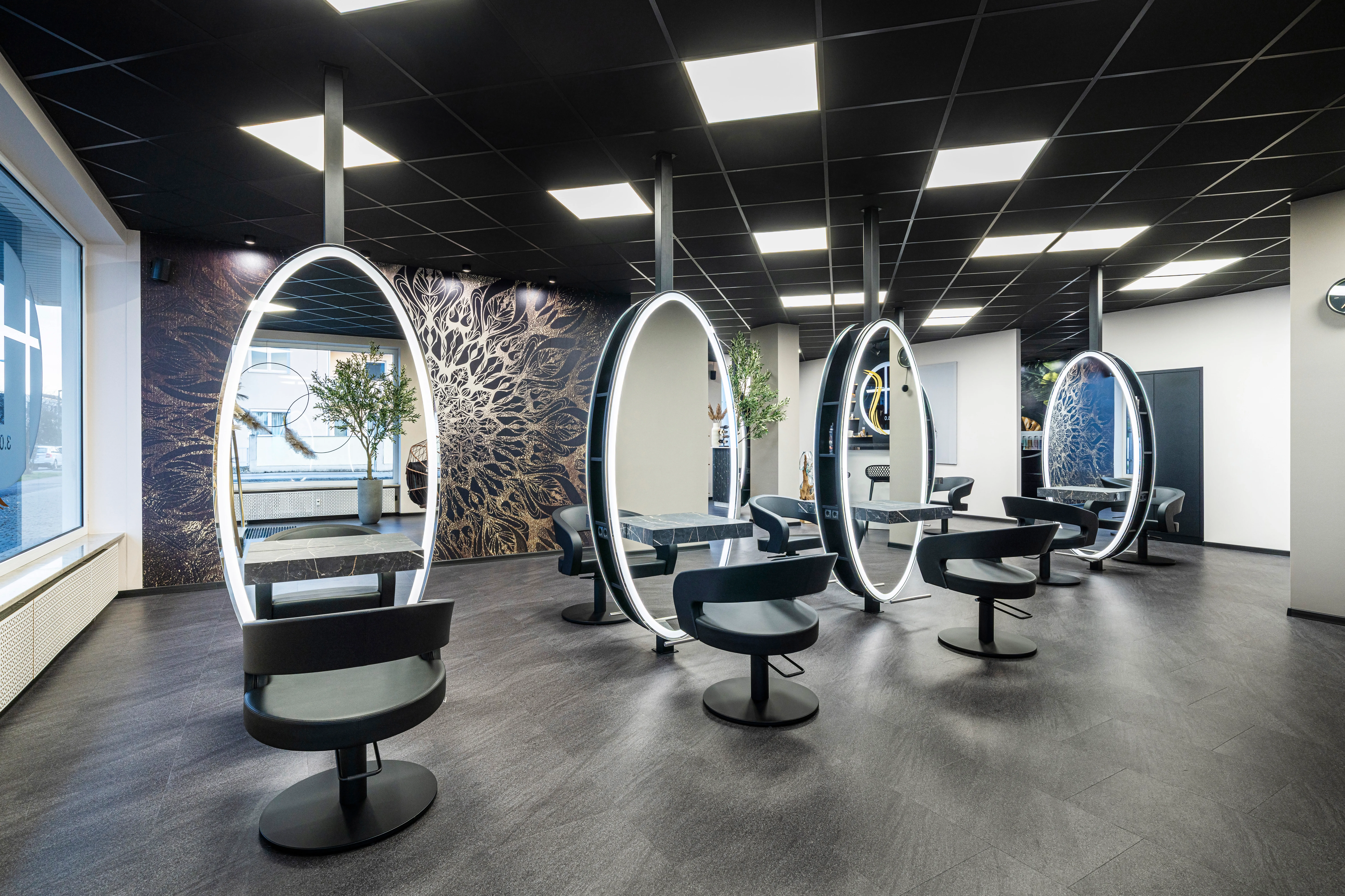Salon Innenansicht